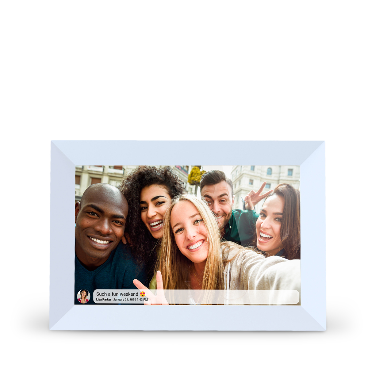 Digital Photo Frame | Prado M White