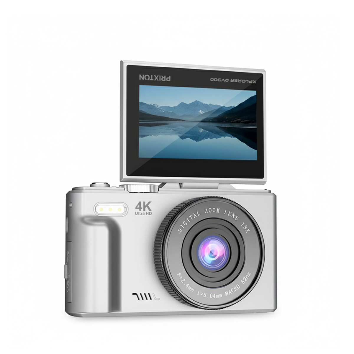Digital Camera silver 4K | Xplorer DV900
